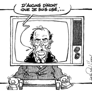 Mitterrand usé