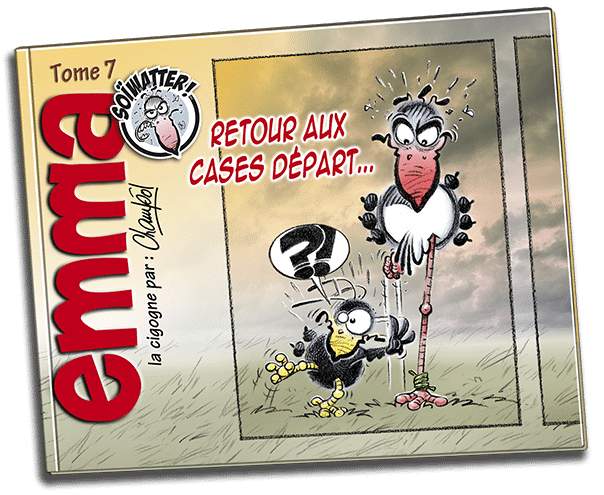 Recueil BD d'Emma la cigogne tome 7