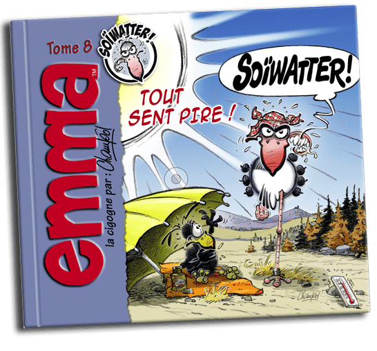 Recueil BD d'Emma la cigogne tome 8