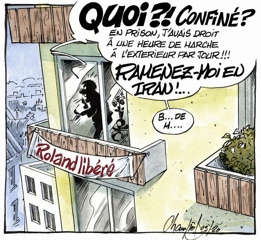 Libération du chercheur Roland MARCHAL