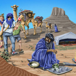 Illustration desert de Mauritanie