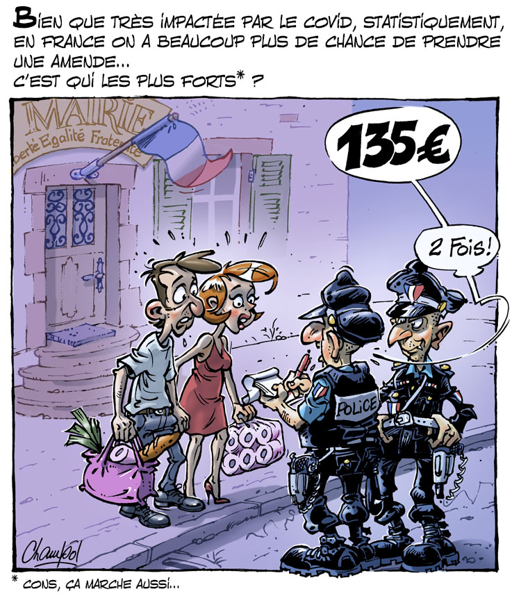 Les amendes du Covid 19