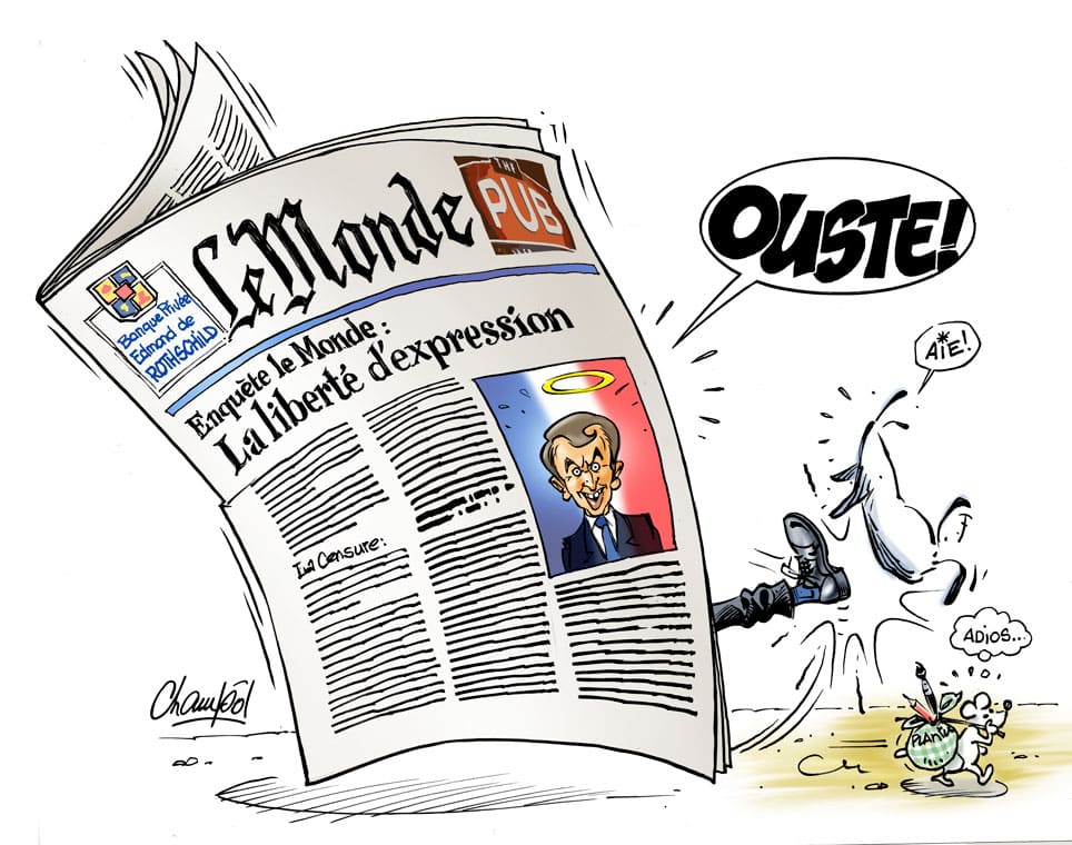 Le dessinateur Gorce, licencié par le Monde