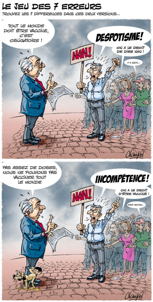 Le jeu des 7 erreurs