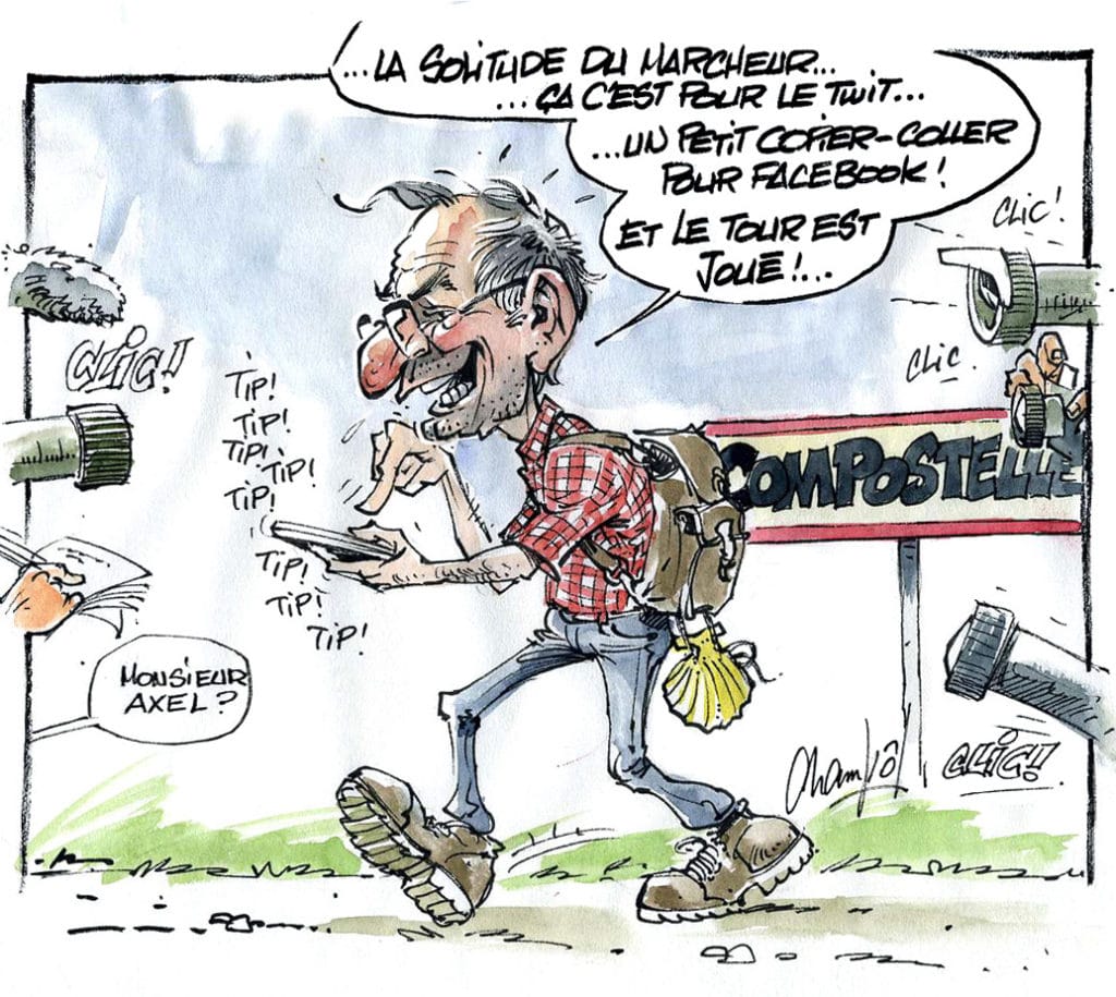 Axel Kahn sur les chemins de Compostelle