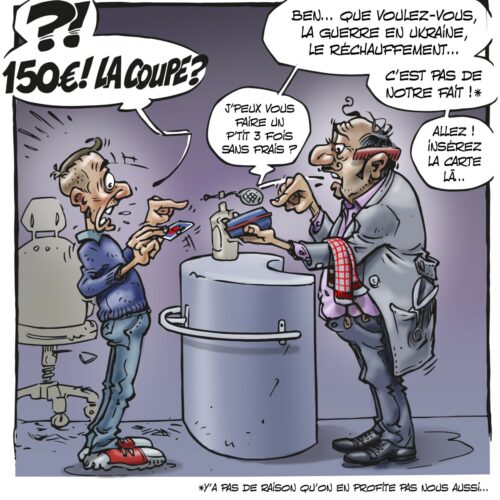 Le dessin de Champol du mois de novembre