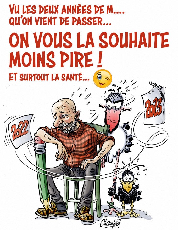 Les Voeux d'Emma la cigogne pour 2023