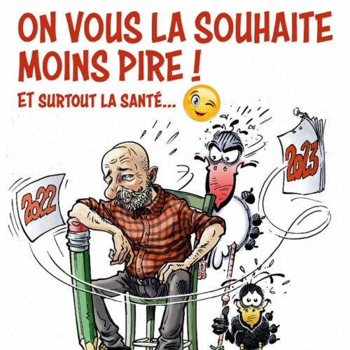 Les Voeux d'Emma la cigogne pour 2023