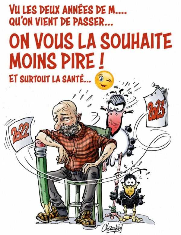 Les Voeux d'Emma la cigogne pour 2023