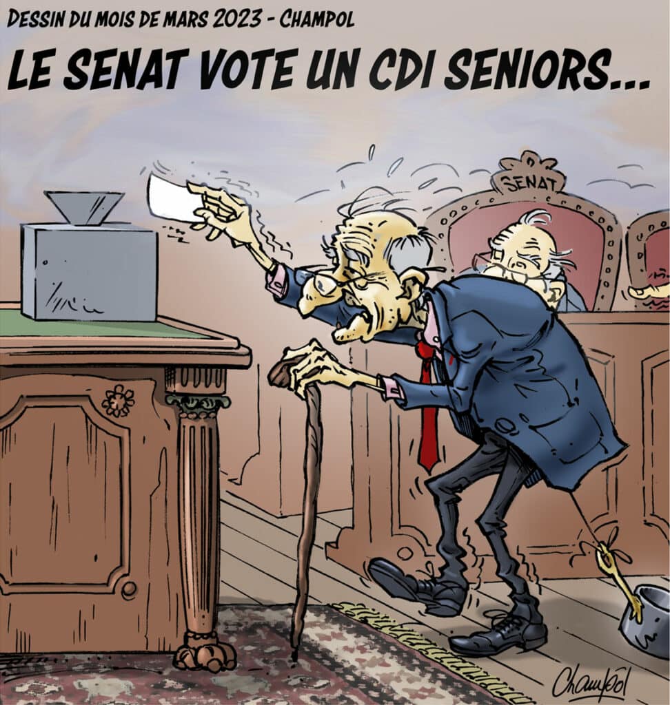 Le Senat vote un CDI Seniors
