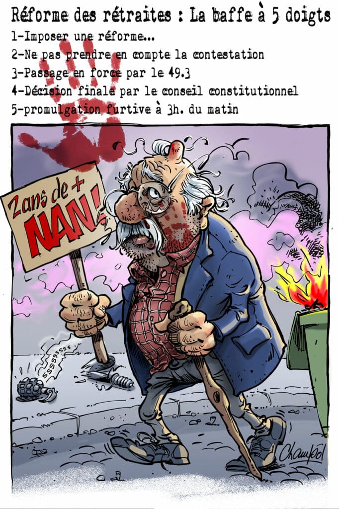 Réforme des retraites : La Baffe !