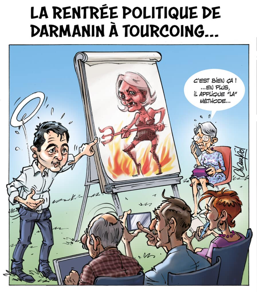 La rentrée politique de Darmanin